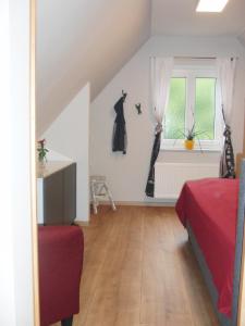 Postel nebo postele na pokoji v ubytování Ferienhaus Grabenhansl