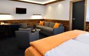 Posezení v ubytování Hotel Elite