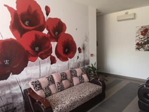 Część wypoczynkowa w obiekcie Garni hotel Alma