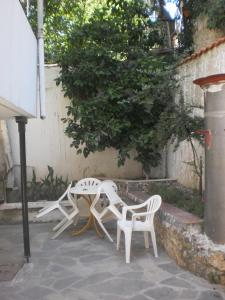 A patio or other outdoor area at Zavrakli