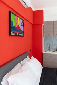 Posteľ alebo postele v izbe v ubytovaní Borgo Santa Lucia B&B