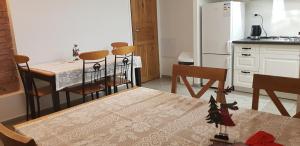 Kuchyň nebo kuchyňský kout v ubytování Dom Tkacki - Apartamenty - Pokoje - Jacuzzi
