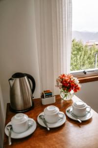 Kemudahan buat kopi dan teh di Muru Homely Hotel Cusco