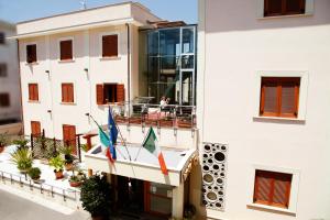 Balkón nebo terasa v ubytování Hotel Diana