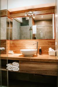 Bilik mandi di Muru Homely Hotel Cusco