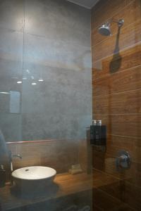 Bilik mandi di Muru Homely Hotel Cusco