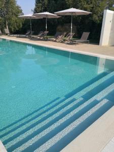The swimming pool at or close to Dimora di Dante
