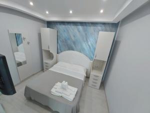 Katil atau katil-katil dalam bilik di B&B Il Cianciolo