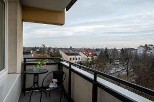 Balkón alebo terasa v ubytovaní Medicover Wilanow P&O Serviced Apartments