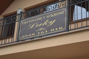 Certifikát, ocenenie alebo iný dokument vystavený v ubytovaní Ubytovanie Luky