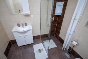 A bathroom at Apartment Jezero Lake Bohinj Még 12 kép