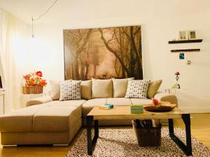 Posezení v ubytování Villa ManJana am Wurmberg