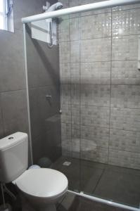 Kylpyhuone majoituspaikassa Mandala Chalés