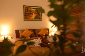 The Rahayu Cottage的休息区