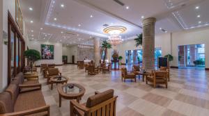 Posezení v ubytování Sokha Palace Siem Reap Hotel