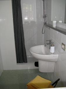 Koupelna v ubytování B&B Il Grotto