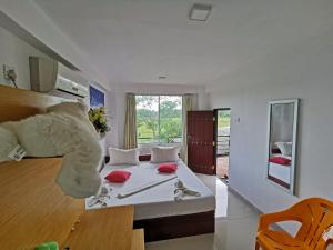 Area soggiorno di Sigiriya Water Guest & View Point Restaurant