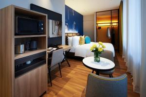 Letto o letti in una camera di Citadines Namba Osaka