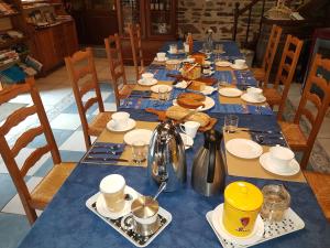 Restaurace v ubytování Le clos du Tay