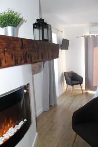 Posezení v ubytování Hotel Etchoinia