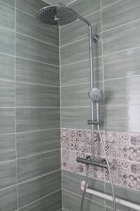 Koupelna v ubytování Hotel Etchoinia