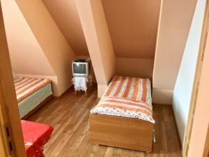 Posteľ alebo postele v izbe v ubytovaní U Wiesi