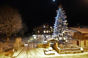 Villa Marmarole a Calalzo v zimě