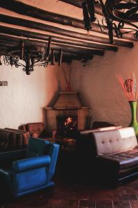Posezení v ubytování Casona Quesada