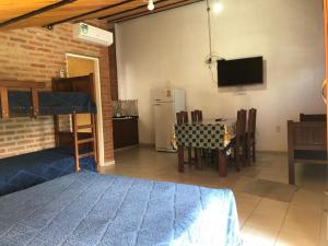 TV a/nebo společenská místnost v ubytování El Viejo Vagon