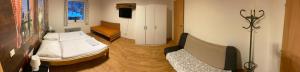 Postel nebo postele na pokoji v ubytování Apartmány Viktorka