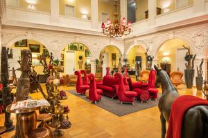 Das Gutenbrunn Thermen & Sporthotel的休息区