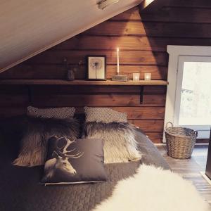 Postel nebo postele na pokoji v ubytování Levinlento