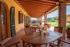 Patio nebo venkovní prostory v ubytování Borgo Bernabei