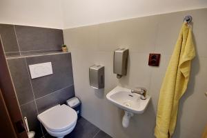 Koupelna v ubytování Apartmany Kadleců