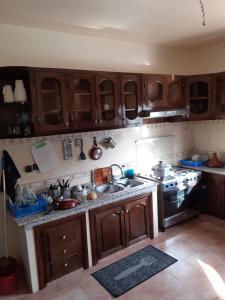 Cuisine ou kitchenette dans l'établissement Atlas Secret Maison d'hôte