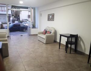 Χώρος καθιστικού στο Hotel Santa Elena