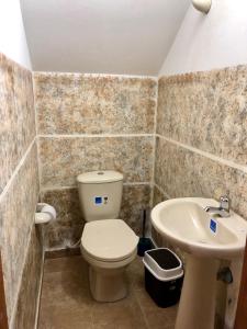 Koupelna v ubytování Cabañas Duna Campestre