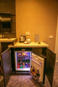 Kuchyň nebo kuchyňský kout v ubytování Parkway Inn Hotel & Spa