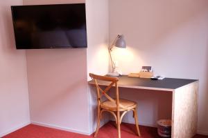 TV a/nebo společenská místnost v ubytování Hotel Nozomi
