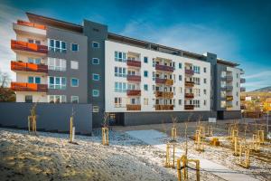 Budova, v ktorej sa apartmán nachádza