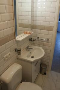 Koupelna v ubytování B&B Den Boskant + 5 fotografií