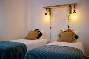 Postel nebo postele na pokoji v ubytování Javea luxury apartment 50m from Arenal sandy beach