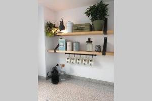 Kuchyň nebo kuchyňský kout v ubytování Javea luxury apartment 50m from Arenal sandy beach