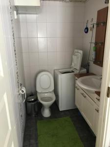 Vonios kambarys apgyvendinimo įstaigoje Villa Somosenranta