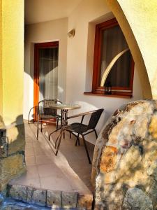 Posezení v ubytování Pannonia Apartman