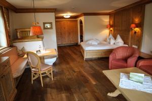 Voodi või voodid majutusasutuse Hotel Bogner Hof toas