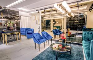 Posezení v ubytování Hotel Wilder Mann