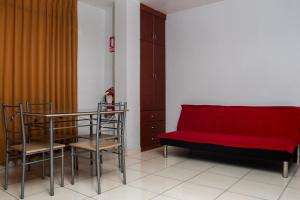 Posezení v ubytování Hostal Vasco