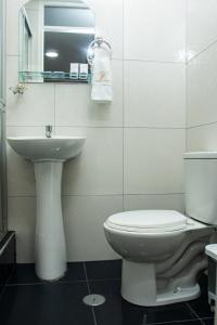 Koupelna v ubytování Hostal Vasco