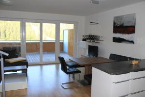 Kuchyň nebo kuchyňský kout v ubytování Ferienapartment Nassfeld